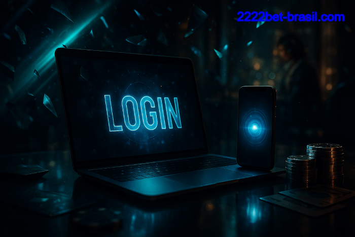 Figura 2 do login da 2222BET